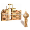 300pcs Learning Center Classic Toy Wooden Construction Bricks